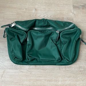 NWT SOLD OUT Ivy Park Drop 2 Oversized Green Fanny Pack Bag